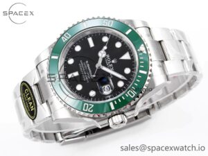 Rolex Submariner 41mm 126610 LV Kermit 904L Steel Clean 1:1 Best Edition VR3235 - Image 6