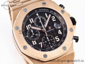 Audemars Piguet Royal Oak Offshore 42mm RG/RG Black/Num APF A3126 - Image 3