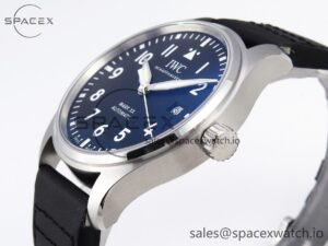 Iwc Pilot Mark XX IW328201 ZF 1:1 Best Edition Black Dial on Black Leather Strap A32111 - Image 7