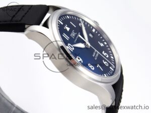 Iwc Pilot Mark XX IW328201 ZF 1:1 Best Edition Black Dial on Black Leather Strap A32111 - Image 8