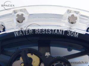Richard Mille RM035 Transparent RMF Best Edition Skeleton Dial on Translucent Rubber Strap Clone RMUL2 - Image 18