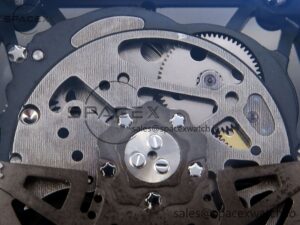 Richard Mille RM035 BLACK CARBON SONIC BEST EDITION SKELETON DIAL ON BLACK RUBBER STRAP CLONE RMUL2 - Image 20