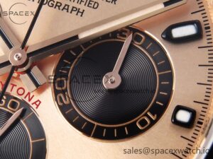 Rolex Daytona 116515 Clean 1:1 Best Edition RG Dial Black Markers on Oysterflex Strap SA4130 V2 - Image 10