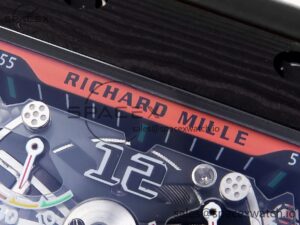 Richard Mille RM21-02 Tourbillon NTPT RMF Best Edition Skeleton Dial on Black Nylon Strap - Image 9