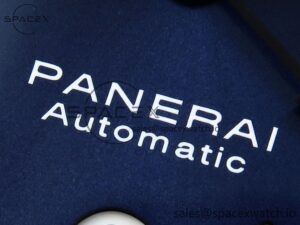 Panerai PAM1279 X LUMINOR GMT 42MM TITANIUM VSF 1:1 BEST EDITION BLUE DIAL ON BLACK LEATHER STRAP P.9011 SUPER CLONE - Image 11