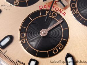 Rolex Daytona 116515 Clean 1:1 Best Edition RG Dial Black Markers on Oysterflex Strap SA4130 V2 - Image 11