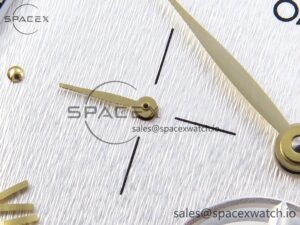 Omega De Ville Power Reserve YG MKF 1:1 Best Edition White Dial on Brown Leather Strap A8810 - Image 13