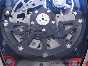 Richard Mille RM035 RED CARBON SONIC BEST EDITION SKELETON DIAL ON RED RUBBER STRAP CLONE RMUL2 - Image 18
