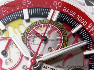 Audermars Piguet Royal Oak Offshore 44mm Transparent APF Best Edition Red Dial on White Rubber Strap A3126 - Image 9