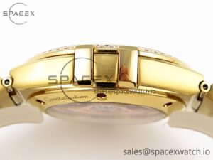 Omega Constellation 39mm YG Diamonds Bezel ASWF 1:1 Best Edition White Diamonds Dial on YG Bracelet A8801 - Image 12