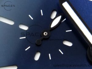 Panerai PAM1279 X LUMINOR GMT 42MM TITANIUM VSF 1:1 BEST EDITION BLUE DIAL ON BLACK LEATHER STRAP P.9011 SUPER CLONE - Image 13