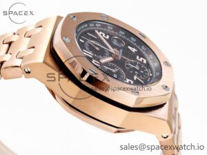 Audemars Piguet Royal Oak Offshore 42mm RG/RG Black/Num APF A3126 - Image 8