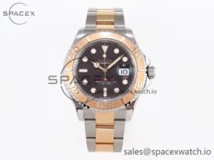 Rolex Yacht-Master 126621 SS/RG 904L Steel VSF 1:1 Best Edition Brown Dial on SS/RG Bracelet