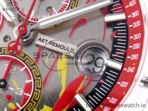 Audermars Piguet Royal Oak Offshore 44mm Transparent APF Best Edition Red Dial on White Rubber Strap A3126 - Image 10