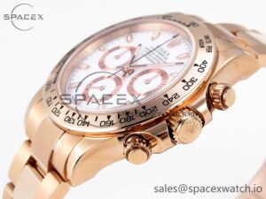 Rolex Daytona 116505 KING 1:1 Best Edition Black/RG Dial on RG Bracelet SA4130 - Image 7