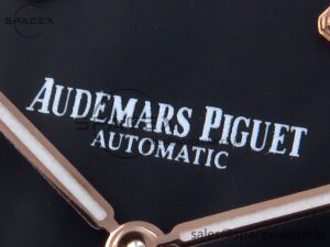 Audermars Piguet Royal Oak 39mm 15202 RG IPF 1:1 Best Edition Black Diamonds Dial on RG Bracelet A2121 - Image 9