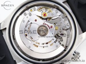 Rolex Daytona 116509 Clean 1:1 Best Edition 904L SS Case Blue Chalcedony Dial on Oysterflex Rubber Strap A4130 - Image 15