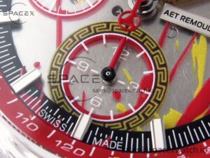 Audermars Piguet Royal Oak Offshore 44mm Transparent APF Best Edition Red Dial on White Rubber Strap A3126 - Image 11