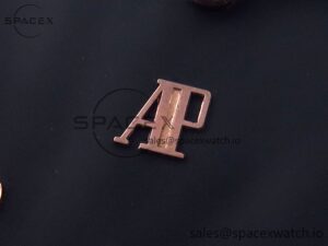 Audermars Piguet Royal Oak 39mm 15202 RG IPF 1:1 Best Edition Black Diamonds Dial on RG Bracelet A2121 - Image 11