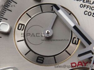 Rolex Daytona 116519 SS OMF Best Edition Gray Dial on Oysterflex Strap A7750 (Slim Movement) - Image 13