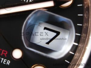 Rolex Yacht-Master 126655 904L Steel AR+F 1:1 Best Edition Black Dial on Oysterflex Strap VR3235 - Image 9