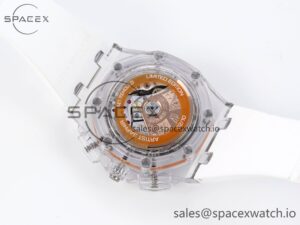 Audermars Piguet Royal Oak Offshore 44mm Transparent APF Best Edition Red Dial on White Rubber Strap A3126 - Image 17