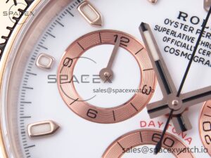 Rolex Daytona 116505 KING 1:1 Best Edition Black/RG Dial on RG Bracelet SA4130 - Image 13