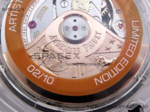 Audermars Piguet Royal Oak Offshore 44mm Transparent APF Best Edition Red Dial on White Rubber Strap A3126 - Image 19