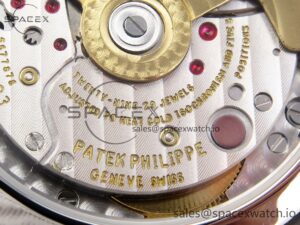 PATEK PHILIPPE NAUTILUS 7118 LADIES SS PPF 1:1 BEST EDITION WHITE DIAL DIAMONDS BEZEL ON SS BRACELET 324CS - Image 18