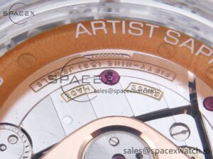 Audermars Piguet Royal Oak Offshore 44mm Transparent APF Best Edition Red Dial on White Rubber Strap A3126 - Image 21