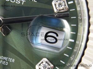 Rolex DateJust 36 126234 Clean 1:1 Best Edition 904L Steel Green Leaf Diamonds Dial on Jubilee Bracelet VR3235 - Image 11