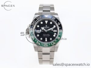 Rolex GMT Master II 126720 VTNR 904L SS C+S Factory 1:1 Best Edition on Oyster Bracelet SH3285 CHS