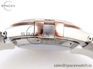 Omega Constellation 39mm SS/RG Diamonds Bezel ASWF 1:1 Best Edition White Diamonds Dial on SS/RG Bracelet A8800 - Image 12