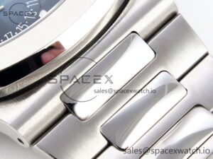 PATEK PHILIPPE NAUTILUS 5712 SS VSV 1:1 BEST EDITION BLUE DIAL ON SS BRACELET A240 SUPER CLONE V2 - Image 26