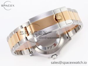 Rolex Yacht-Master 126621 SS/RG 904L Steel VSF 1:1 Best Edition Brown Dial on SS/RG Bracelet - Image 15