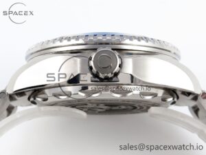Omega SEAMASTER PLANET OCEAN 6000M ULTRA DEEP 45.5MM SS TF 1:1 BEST EDITION WHITE DIAL BLUE BEZEL ON SS BRACELET A2824 - Image 13