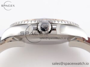 Rolex Yacht-Master 126621 SS/RG 904L Steel VSF 1:1 Best Edition Brown Dial on SS/RG Bracelet - Image 14