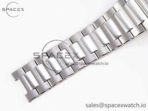 PATEK PHILIPPE NAUTILUS 7118 LADIES SS PPF 1:1 BEST EDITION WHITE DIAL ON SS BRACELET 324CS - Image 22