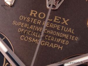 Rolex Daytona 116505 KING 1:1 Best Edition Chocolate Dial on RG Bracelet SA4130 - Image 9