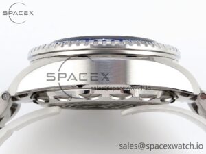 Omega SEAMASTER PLANET OCEAN 6000M ULTRA DEEP 45.5MM SS TF 1:1 BEST EDITION WHITE DIAL BLUE BEZEL ON SS BRACELET A2824 - Image 12