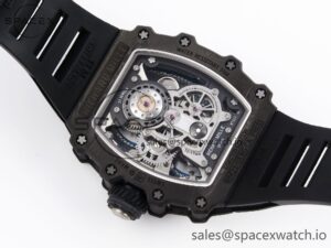 Richard Mille RM21-01 SS Tourbillon RMF Best Edition Skeleton Dial on Black Rubber Strap - Image 17