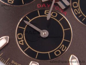 Rolex Daytona 116505 KING 1:1 Best Edition Chocolate Dial on RG Bracelet SA4130 - Image 11