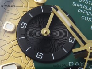 Rolex Daytona DIW Carbon Case and Bezel DIWF Edition Green/YG Dial on Green Nylon Strap A7750 - Image 12