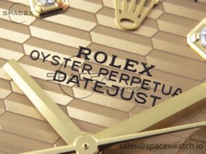 Rolex DateJust 36 SS 126233 VSF 1:1 Best Edition 904L Steel YG Textured Dial on Jubilee Bracelet VS3235 - Image 9