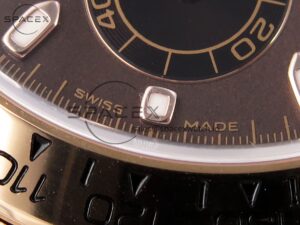 Rolex Daytona 116505 KING 1:1 Best Edition Chocolate Dial on RG Bracelet SA4130 - Image 12
