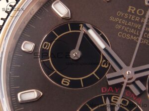 Rolex Daytona 116505 KING 1:1 Best Edition Chocolate Dial on RG Bracelet SA4130 - Image 13
