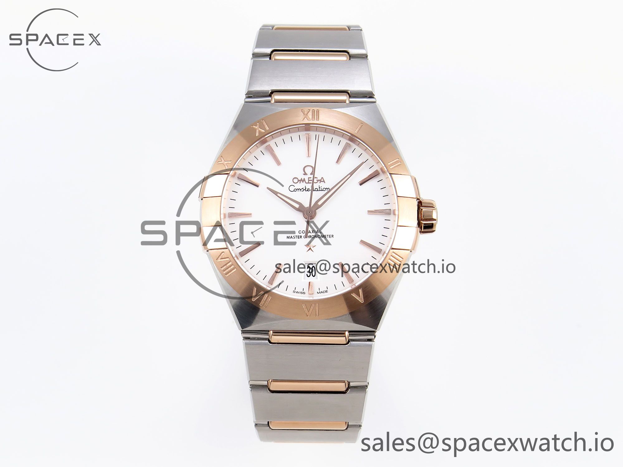 IMG_0105 Omega Constellation 39mm SS/YG ASWF 1:1 Best Edition YG Dial on SS/YG Bracelet A8800 - Image 1
