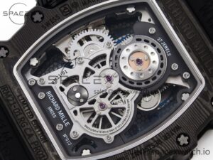 Richard Mille RM21-01 SS Tourbillon RMF Best Edition Skeleton Dial on Black Rubber Strap - Image 18