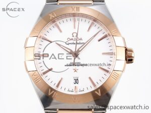 Omega Constellation 39mm SS/YG ASWF 1:1 Best Edition YG Dial on SS/YG Bracelet A8800 - Image 2