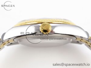 Rolex DateJust 36 SS 126233 VSF 1:1 Best Edition 904L Steel YG Textured Dial on Jubilee Bracelet VS3235 - Image 14